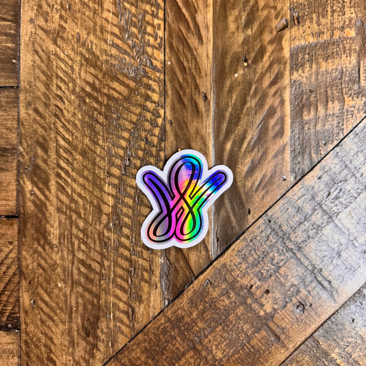 Holographic Logo Sticker