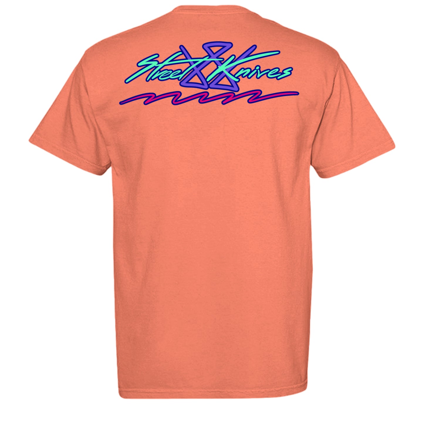 NEON RED ORANGE - C1717 - BACK