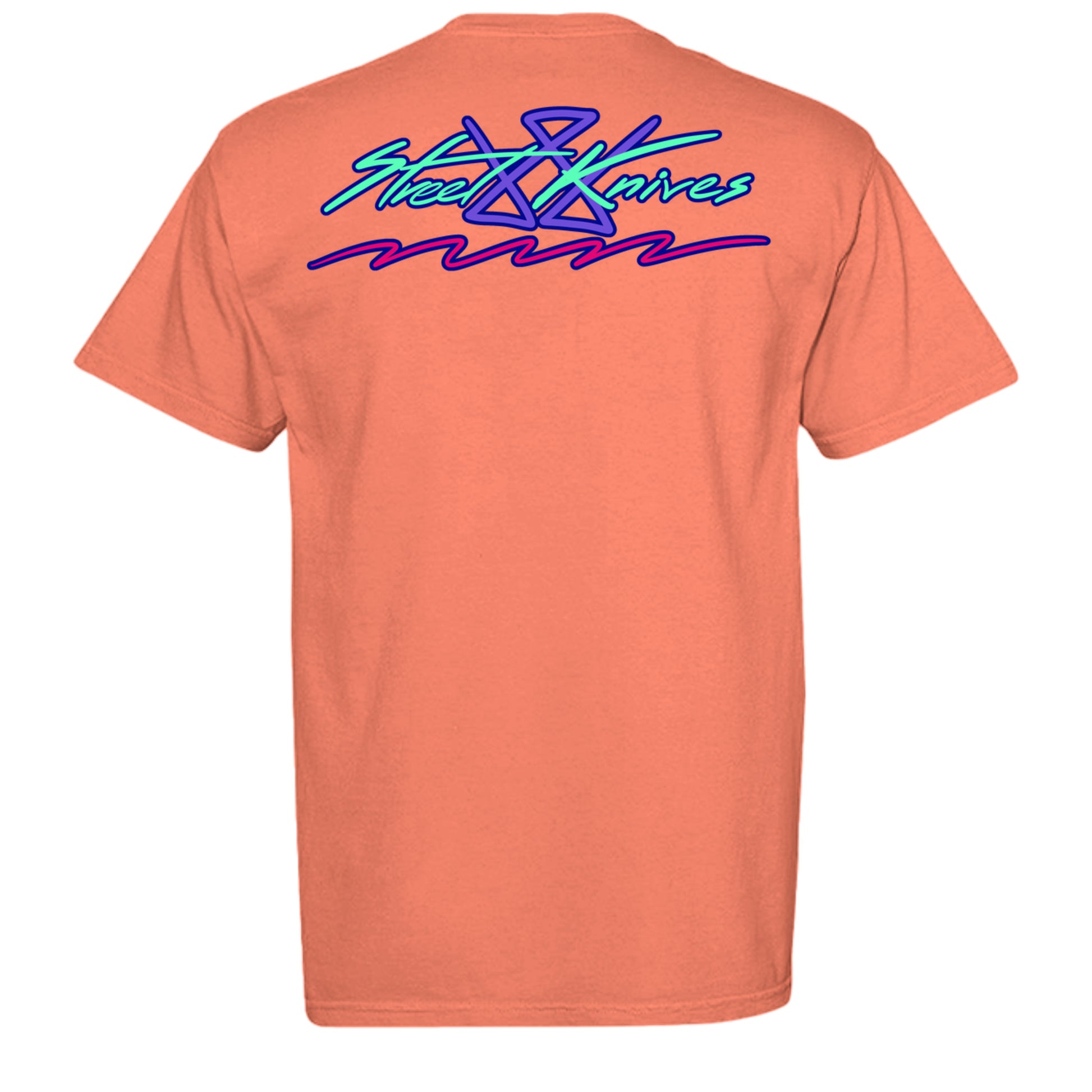 NEON RED ORANGE - C1717 - BACK