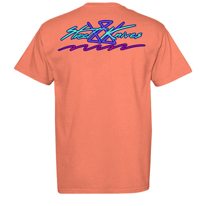 NEON RED ORANGE - C1717 - BACK